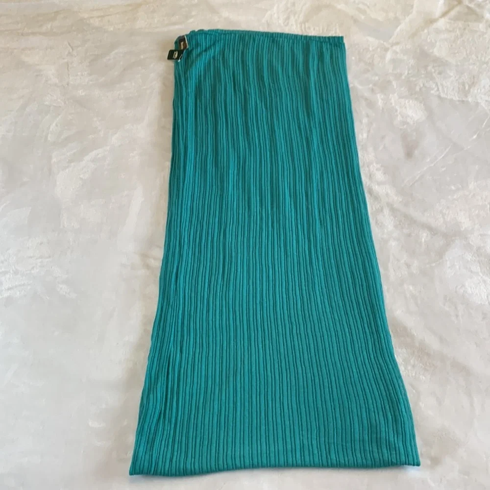 Roots Ribbed Knit Infinity Scarf